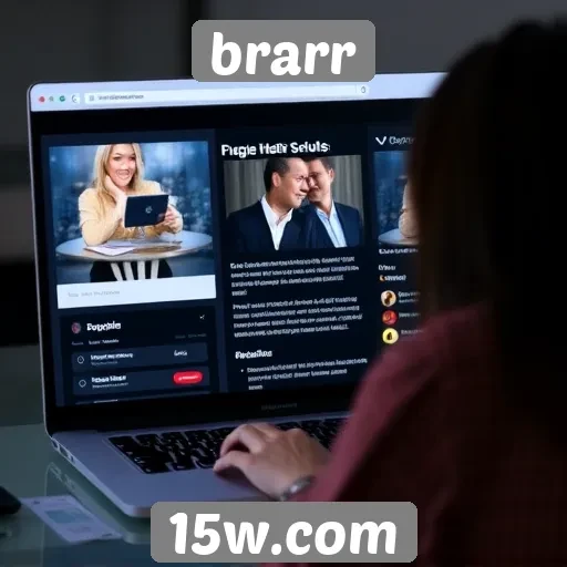 Análise da interface do usuário do site brarr